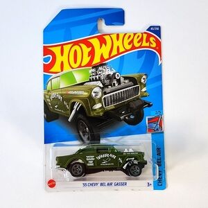 Hot Wheels- Mattel- '55 Chevy Bel Air Gasser